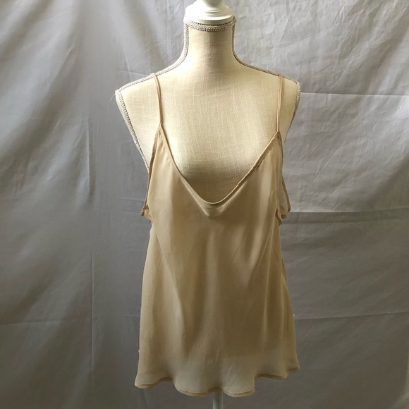 DR2 Beige Tie Neck Wide Sleeve Crochet Blouse - Picture 4 of 7